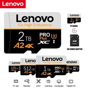 Carte mémoire flash Micro SDHC SDXC 128 Go 1 To 2 To 100 Mo/s classe de vitesse 10 UHS-1 - Photo 1 sur 19