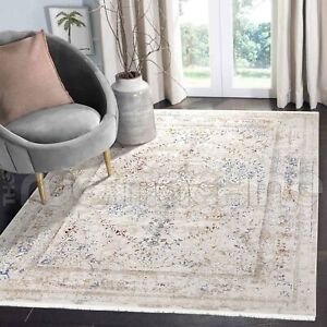 Salcombe Iris Medallion Distressed Colourful Transitional Rug - 4 Sizes **NEW**