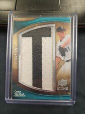 2009 Upper Deck Icons Lettermen #il Cv Chris Volstad/35