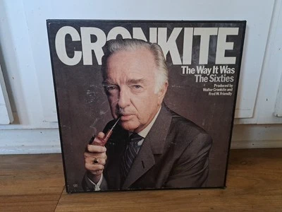 Cronkite The Way It Was The Sixties 1983 2 Cassette Box Set with Booklet & Clips - Image 1 of 4