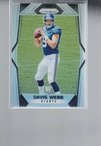 2017 Panini Prizm - Rookies Davis Webb #263 Silver Prizm (RC) - Picture 1 of 2