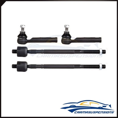 4 Pieces Front Suspension Inner Outer Tie Rod For Subaru Legacy 1998-2003 2004 - Image 1 of 4