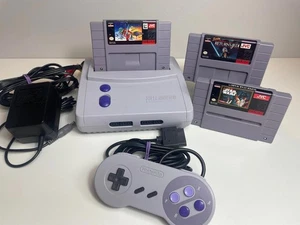 SNES Super Nintendo Junior Konsole Star Wars Konvolut Top Getestet - Bild 1 von 12