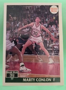 1991-92 Front Row - Marty Conlon #50 Japanese - Rookie - Bild 1 von 2