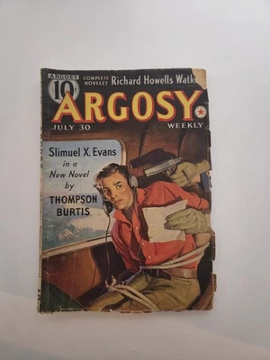 Argosy Weekly Pulp Magazine July 30th 1938 - Image 1 of 4