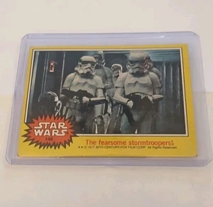 1977 STAR WARS SERIES THREE  (YELLOW) #148  STORMTROOPERS  NM-MINT - Picture 1 of 2