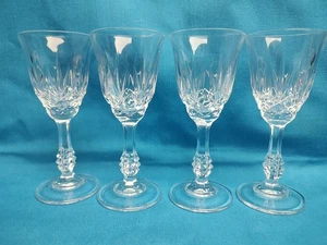 4 Bicchieri Cordial Vintage 4,75" Italiano 24% Cristallo Piombo, Capri JMP - Foto 1 di 2