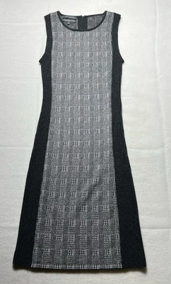 Todd & Duncan 100% Cashmere Sleeveless Scoop Neck Sweater Dress Sz Small Gray - Image 1 of 4