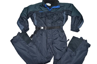 Vintage Columbia Sportswear Mens L One Piece Ski Snow Suit Full Zip Insulated - Image 1 of 4