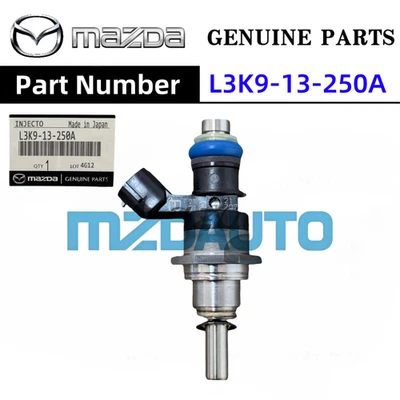 Mazda 3 2006-2013 genuino Mazda 6 CX-7 2,3 L turbo inyector de combustible L3K9-13-250A Foto 1 de 4