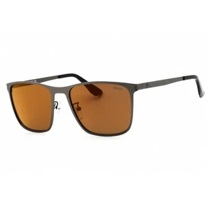 BMW BW0052-H 09J Matte Gunmetal/Roviex Rectangle Men's Full Rim Sunglasses 56mm - Bild 1 von 7