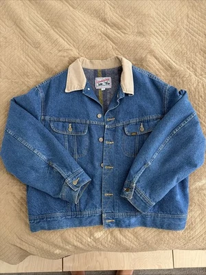 Chaqueta Lee Storm Rider De Colección Para Hombre XL Manta Forrada Cuello Pana Foto 1 de 4