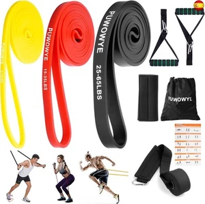 PUWOWYE Gomas Elasticas Musculacion, Niveles Diferentes de Bandas Elasticas - Imagen 1 de 7
