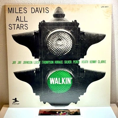 Miles Davis All Stars – Walkin'/LP 1973 Prestige LPR-8851 Mono Japan EX/EX - Image 1 of 4