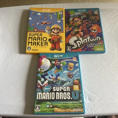 ЛОТ ИЗ 3 ИГР ДЛЯ WII U (ЯПОНИЯ) БЕЗ ОГРАНИЧЕНИЙ ПО РЕГИОНАМ. - Изображение 1 из 4