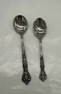 Vintage Versailles Edelstahl von MSI Japan Zucker & Schale Zuckerlöffel Besteck - Bild 1 von 7