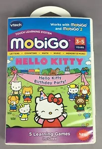 Vtech MobiGo Hello Kitty Birthday Party 5 Learning Games 3-5 Years New/Sealed - Picture 1 of 6