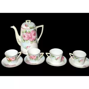 Antiguo juego de té rosa Jewel Tea Company Nippon 1915-1920 - Imagen 1 de 12