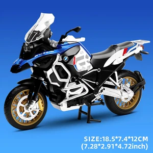 R1250 GS. 1:12 Alu Die-Cast Auto Motorrad Modell, Spielzeug Geschenk, Die-Cast St - Bild 1 von 15