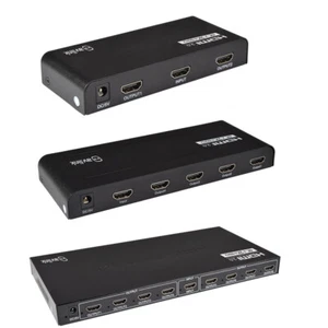 4K HDMI 2.0 2 Way 4 Way 8 Way Splitter Slimline - Picture 1 of 9