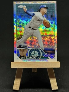 Luis Castillo 2023 Topps Chrome #13 Logofractor Seattle Mariners - Picture 1 of 2