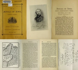 The Annals of Iowa - History Genealogy Records (1863-1925) - 40 Old Vols on DVD - Imagen 1 de 12