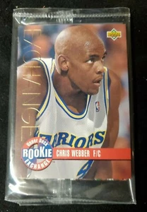 Paquete de promoción de intercambio de novatos de baloncesto de cubierta superior 1994/Chris Webber y más - Imagen 1 de 2
