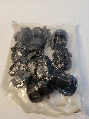 Paquete de 10 empuñaduras de cable alivia tensión glándulas Harting 19000005187 Han CGM-P Foto 1 de 4