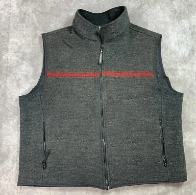 Woolrich Vest Adult XL Gray Technowool Wool Blend Full Zip Outdoors Hiking USA - Image 1 of 4