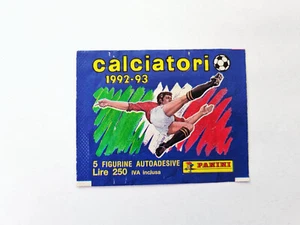 BUSTINA SIGILLATA CALCIATORI 1992-1993 92-93 PANINI ORIGINALE FIGURINE PIENA NEW - Bild 1 von 2