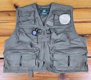Orvis Brand Fly Fishing Multi Pocket Vest Size XXS Outdoor Camping Olive Green - Picture 1 of 13