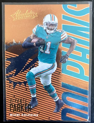 Devonte PARKER 2018 Panini Absolute Football #60 Miami Dolphins - Image 1 of 2