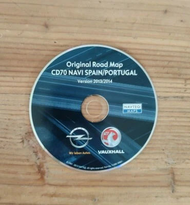OPEL Navigation CD für CD70 Navi SPANIEN ESPANA PORTUGAL 2013/2014 - Bild 1 von 2