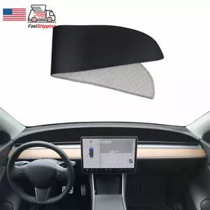 Cubierta de salpicadero de coche alfombrilla antideslizante para Tesla Modelo 3 Modelo Y - Imagen 1 de 11