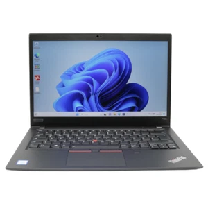 Lenovo ThinkPad T490s Core i5 8265U 1.6GHz 8GB RAM 512GB SSD Win 11 Pro - Picture 1 of 5