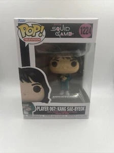 Funko Pop Television Squid Game Player 067: Kang Sae-Byeok #1224 Figure NIB - Picture 1 of 2