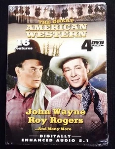 The Great American Western 4 DVD Sealed Set • John Wayne • Roy Rogers*Gene Autry - Picture 1 of 6