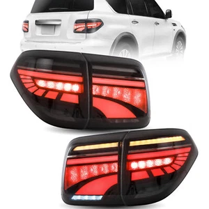 VLAND LED Tail Lights For 2010-2019 Nissan Patrol Y62 w/Sequential Turn Signals - Picture 1 of 16
