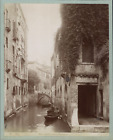 Italie, Venezia, Rio vecchio della Furatola Tirage vintage print,  Tirage al
