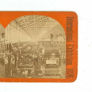 B6324 Machinery Hall, N Avenue From E End, #960, 1876 International Expo, PA D - Picture 1 of 2