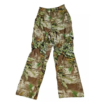 Gamehide Camo Pants Men Medium 30x30.5 Cargo Hunting Hush Hide Mesh Realtree VTG - Image 1 of 4