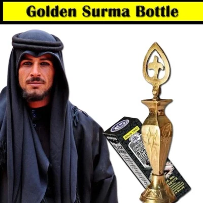 AL ATHMAD NATURAL BLACK KOHL POWDER ALHARAMAIN ZAMZAM WATER KOHL Eyeliner - Image 1 of 4