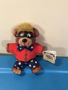 1999 Nabisco Teddy Graham Plush Back to School Bean Bag 6" Eddy makes grade - Picture 1 of 6