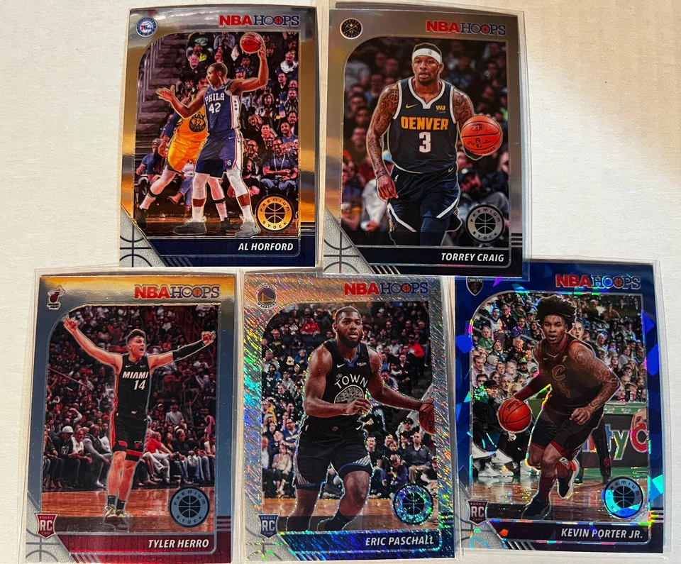 2019-20 NBA Hoops Premium Stock Pick Your Card Base & Parallels Buy More & Save - Image 1 of 1