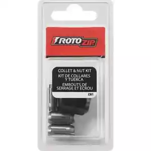 RotoZip 1/8 In., 5/32 In., 1/4 In. Collet Nut Kit (4-Pieces) CN1 Rotozip CN1 - Picture 1 of 1