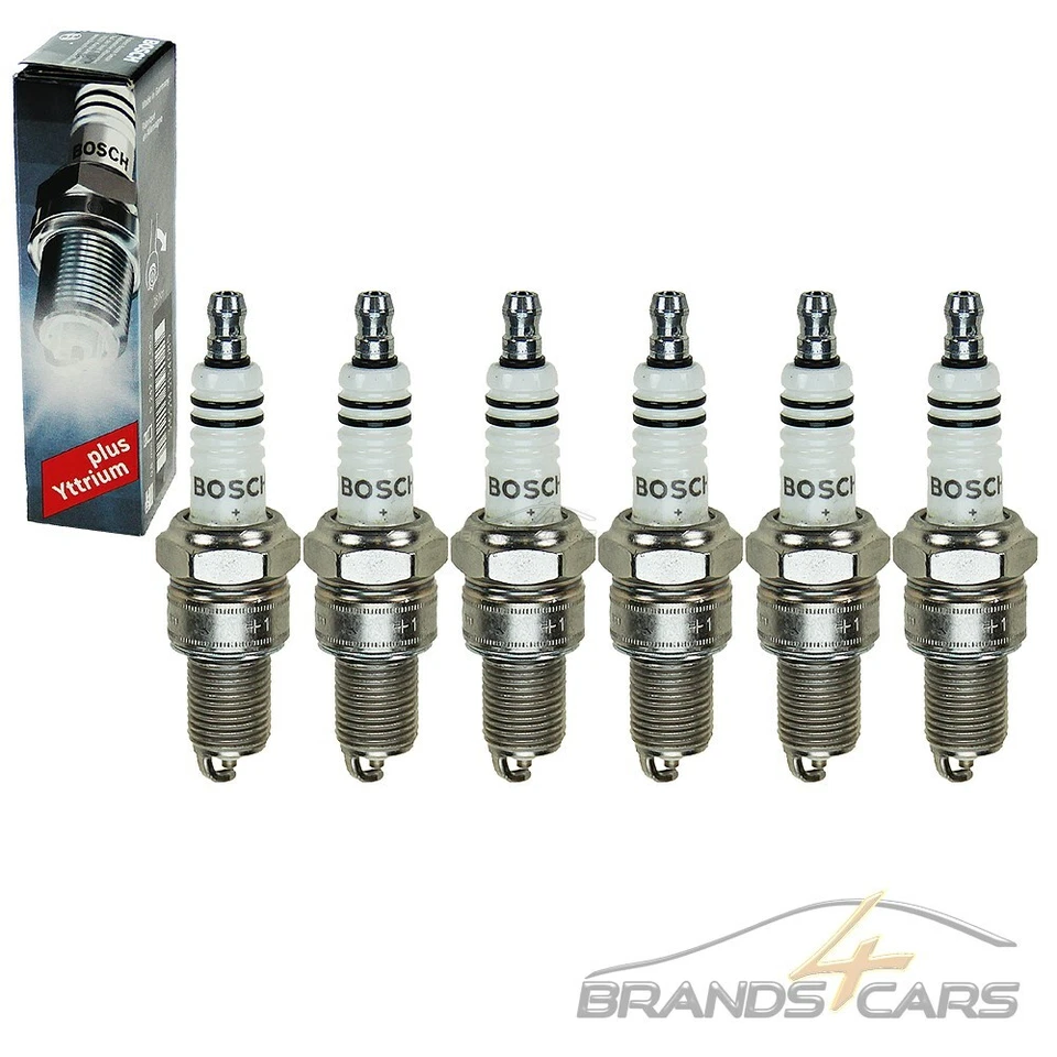 6x BOSCH ZÜNDKERZE ZÜNDKERZEN FÜR FORD GRANADA 2.0 2.3 2.8 SCORPIO 1 2.8 - Bild 1 von 4