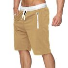 Mens Shorts Regular Running Polyester Solid Color Training Workout 1 Pc