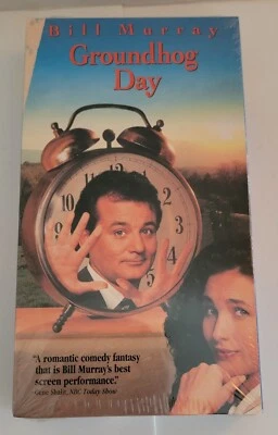 Groundhog Day Bill Murray Columbia Pictures Sealed VHS - Image 1 of 2