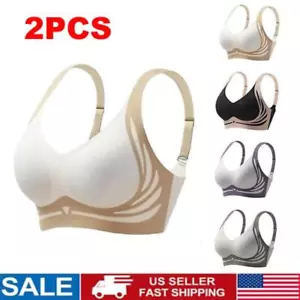 Super Gather Bra,Wireless Push-Up Bra,Lifting Anti-Sagging Wireless Push Up Bra - Picture 1 of 13