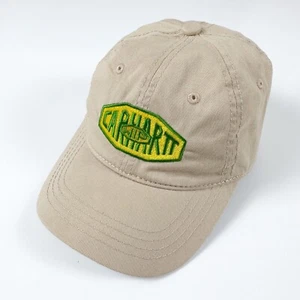Carhartt WIP New Tools Men's Baseball Cap Beige Cotton Twill Block Logo One Size